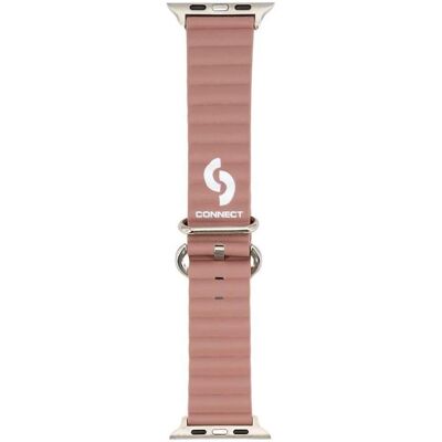 Connect Watch 42/44/45mm Marine leather Smoky (Leder), Uhrenarmband, Violett Connect Watch 42/44/45mm Marine leather Smoky (Leder), Uhrenarmband, Violett