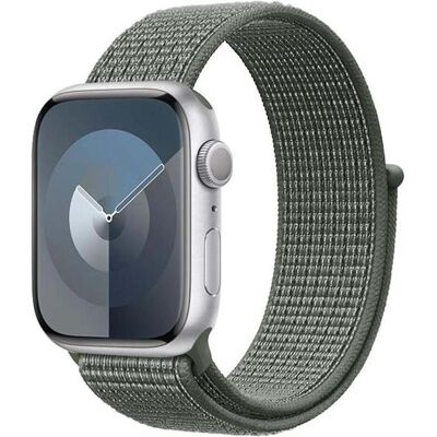 Crong Apple Watch Sportarmband Nylon 38–42 mm (20 mm, Nylon), Uhrenarmband, Grün Crong Apple Watch Sportarmband Nylon 38–42 mm (20 mm, Nylon), Uhrenarmband, Grün