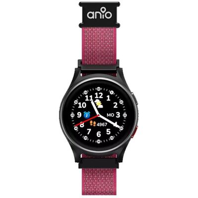 Lupus-Electronics ANIO Armband, hibiscus (Nylon), Uhrenarmband, Mehrfarbig Lupus-Electronics ANIO Armband, hibiscus (Nylon), Uhrenarmband, Mehrfarbig