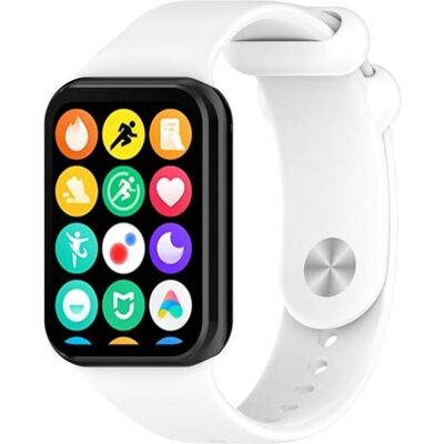 OEM Mi Band 8 Pro / M8 Pro Silikonarmband (12), WEISS (Silikon), Uhrenarmband, Weiss OEM Mi Band 8 Pro / M8 Pro Silikonarmband (12), WEISS (Silikon), Uhrenarmband, Weiss