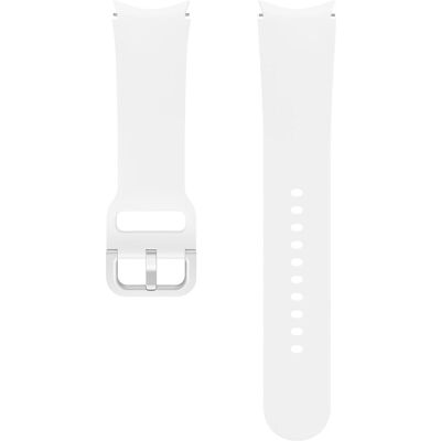 Samsung Sportarmband (20 mm, Fluoroelastomer), Uhrenarmband, Weiss Samsung Sportarmband (20 mm, Fluoroelastomer), Uhrenarmband, Weiss