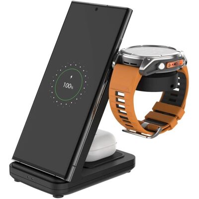 Fixed Powerstation für Garmin (15 W), Wireless Charger, Schwarz Fixed Powerstation für Garmin (15 W), Wireless Charger, Schwarz