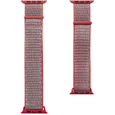 Zagg GEAR4 705009519, Band, Orologio intelligente, Rosso, Apple, Apple Watch 45/44/42mm, Nylon (Nylon), Uhrenarmband, Rot Zagg GEAR4 705009519, Band, Orologio intelligente, Rosso, Apple, Apple Watch 45/44/42mm, Nylon (Nylon), Uhrenarmband, Rot
