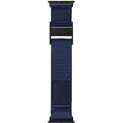 Laut CHAMPS SPORT Blue Nylon Band Apple Watch 42/44/45/49 (42 mm, Nylon), Uhrenarmband, Blau Laut CHAMPS SPORT Blue Nylon Band Apple Watch 42/44/45/49 (42 mm, Nylon), Uhrenarmband, Blau