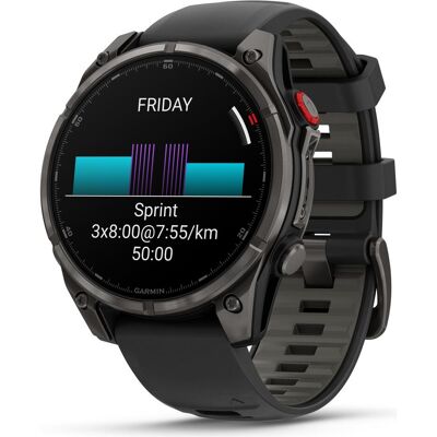 Garmin fēnix 8 Pro DLC Titan (47 mm, ohne SIM), Smartwatch Garmin fēnix 8 Pro DLC Titan (47 mm, ohne SIM), Smartwatch