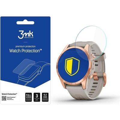 3MK FlexibleGlass Watch Garmin Fenix 7S Pro Solar Szkło Hybrydowe, Smartwatch Schutzfolie, Transparent 3MK FlexibleGlass Watch Garmin Fenix 7S Pro Solar Szkło Hybrydowe, Smartwatch Schutzfolie, Transparent