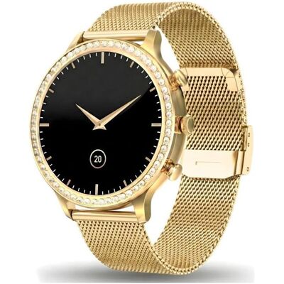 Gravity Smartwatch Złoty Pasek i Bransoleta GT5-1 (44 mm, ohne SIM), Smartwatch Gravity Smartwatch Złoty Pasek i Bransoleta GT5-1 (44 mm, ohne SIM), Smartwatch