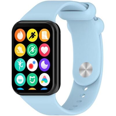 OEM Mi Band 8 Pro / M8 Pro Silikonarmband (4), HELLBLAU (Silikon), Uhrenarmband, Blau OEM Mi Band 8 Pro / M8 Pro Silikonarmband (4), HELLBLAU (Silikon), Uhrenarmband, Blau