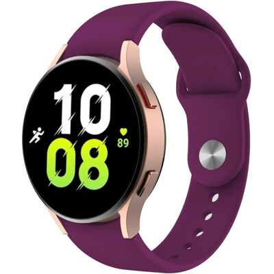 Screenguard Silicone Strap Sportarmband (Silikon), Uhrenarmband, Violett Screenguard Silicone Strap Sportarmband (Silikon), Uhrenarmband, Violett