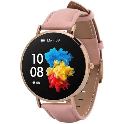 Garett Verona Smartwatch (Gold/Rosa) (45 mm, ohne SIM), Smartwatch Garett Verona Smartwatch (Gold/Rosa) (45 mm, ohne SIM), Smartwatch