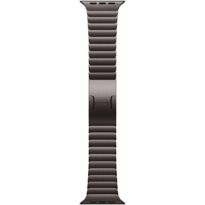 Apple Link Bracelet (46 mm, Edelstahl), Uhrenarmband, Schwarz Apple Link Bracelet (46 mm, Edelstahl), Uhrenarmband, Schwarz