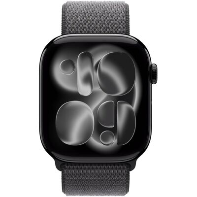 Apple Sport Loop (46 mm, Kunststoff), Uhrenarmband, Grau Apple Sport Loop (46 mm, Kunststoff), Uhrenarmband, Grau