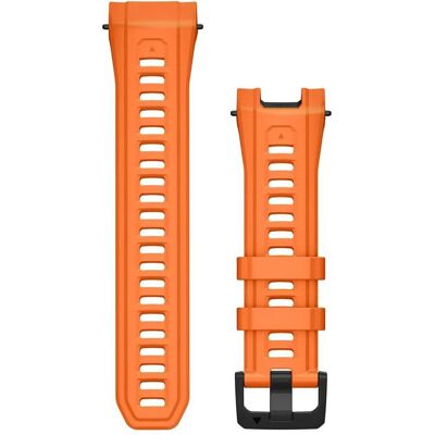 Garmin Instinct 3 50mm (26 mm, Silikon), Uhrenarmband, Orange Garmin Instinct 3 50mm (26 mm, Silikon), Uhrenarmband, Orange
