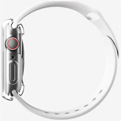 Uniq Etui Garde do Apple Watch Series 4/5/6/SE/SE2/SE3 44mm przezroczysty, Smartwatch Zubehör, Transparent Uniq Etui Garde do Apple Watch Series 4/5/6/SE/SE2/SE3 44mm przezroczysty, Smartwatch Zubehör, Transparent