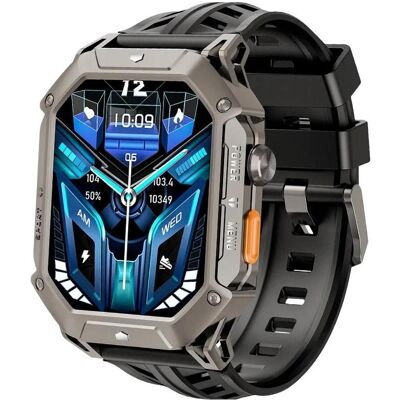 Rubicon Herren-Smartwatch RNCF24-2 GRAU (48 mm, ohne SIM), Smartwatch Rubicon Herren-Smartwatch RNCF24-2 GRAU (48 mm, ohne SIM), Smartwatch