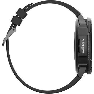 Spigen Liquid Air Samsung Galaxy Watch 6 Classic 43 mm czarny/matte black ACS06395, Smartwatch Schutzfolie, Schwarz Spigen Liquid Air Samsung Galaxy Watch 6 Classic 43 mm czarny/matte black ACS06395, Smartwatch Schutzfolie, Schwarz