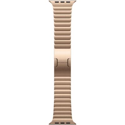 Apple Link Bracelet (46 mm, Edelstahl), Uhrenarmband, Gold Apple Link Bracelet (46 mm, Edelstahl), Uhrenarmband, Gold