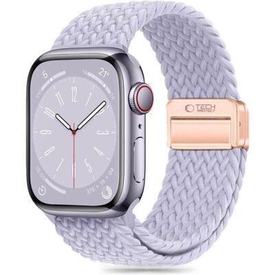 Tech-Protect NylonMag Apple Watch Band - Periwinkle - Armband Tech-Protect NylonMag Apple Watch Band - Periwinkle - Armband
