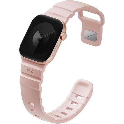 Uniq Strap Alton for Apple Watch 42/41/40mm Silicone pink (Silicone, Stainless Steel), Uhrenarmband, Pink Uniq Strap Alton for Apple Watch 42/41/40mm Silicone pink (Silicone, Stainless Steel), Uhrenarmband, Pink