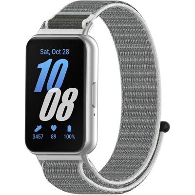 Techsuit - Watchband 22mm (W080) - Samsung Galaxy Fit3 - Graphite Mosaic (Fabric), Uhrenarmband, Schwarz Techsuit - Watchband 22mm (W080) - Samsung Galaxy Fit3 - Graphite Mosaic (Fabric), Uhrenarmband, Schwarz