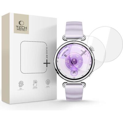 Spigen Tech-Protect Glass Fit+ Panzerglas 2-Pack Für Huawei Watch Gt 6 (41 Mm) Klar, Smartwatch Schutzfolie, Transparent Spigen Tech-Protect Glass Fit+ Panzerglas 2-Pack Für Huawei Watch Gt 6 (41 Mm) Klar, Smartwatch Schutzfolie, Transparent