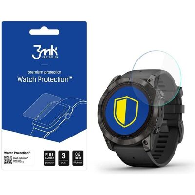 3MK FlexibleGlass Watch Garmin Fenix 7X Pro Solar Szkło Hybrydowe, Smartwatch Schutzfolie, Transparent 3MK FlexibleGlass Watch Garmin Fenix 7X Pro Solar Szkło Hybrydowe, Smartwatch Schutzfolie, Transparent