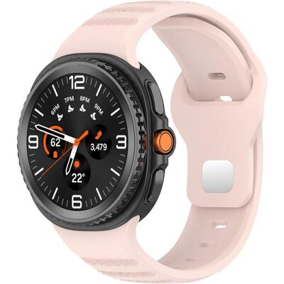 Techsuit - Watchband (W050) - Samsung Galaxy Watch8 40mm/Watch8 44mm/Watch8 Classic/Ultra 2 - Pink (Silikon), Uhrenarmband, Pink Techsuit - Watchband (W050) - Samsung Galaxy Watch8 40mm/Watch8 44mm/Watch8 Classic/Ultra 2 - Pink (Silikon), Uhrenarmband, Pink