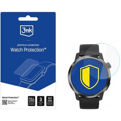 3MK hybridní sklo Watch Protection FlexibleGlass pro Coros Apex 4 46mm, Smartwatch Schutzfolie, Transparent 3MK hybridní sklo Watch Protection FlexibleGlass pro Coros Apex 4 46mm, Smartwatch Schutzfolie, Transparent