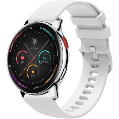 Carneo Heiloo HR+ 2nd Gen/Silver/Sport Band/Silver (44 mm, ohne SIM), Smartwatch Carneo Heiloo HR+ 2nd Gen/Silver/Sport Band/Silver (44 mm, ohne SIM), Smartwatch