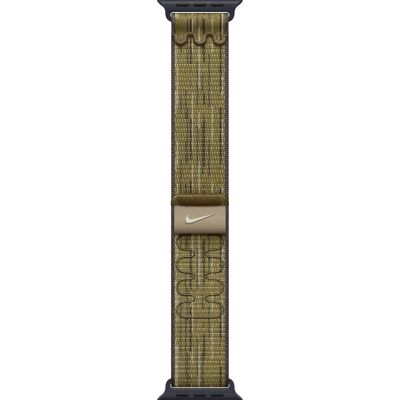 Apple Nike Sport Loop (42 mm, Nylon), Uhrenarmband, Grün, Grau Apple Nike Sport Loop (42 mm, Nylon), Uhrenarmband, Grün, Grau