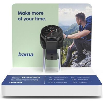 Hama Smart Watch 8900 Test Module Black 18x18 cm Engels (73297956), Smartwatch Zubehör, Schwarz Hama Smart Watch 8900 Test Module Black 18x18 cm Engels (73297956), Smartwatch Zubehör, Schwarz