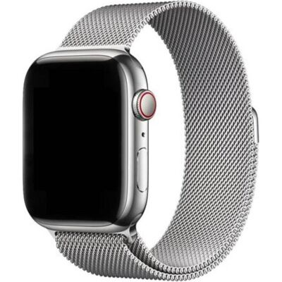 DECODED Smartwatch-Armband - Edelstahl, Grau, 23,5cm - Uhrenarmband DECODED Smartwatch-Armband - Edelstahl, Grau, 23,5cm - Uhrenarmband