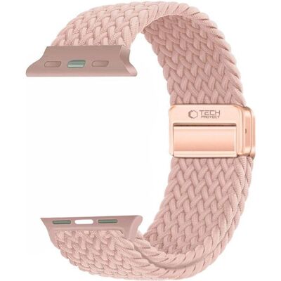 Apple Watch Nylonarmband - Dusty Rose - Elegant & Langlebig Apple Watch Nylonarmband - Dusty Rose - Elegant & Langlebig
