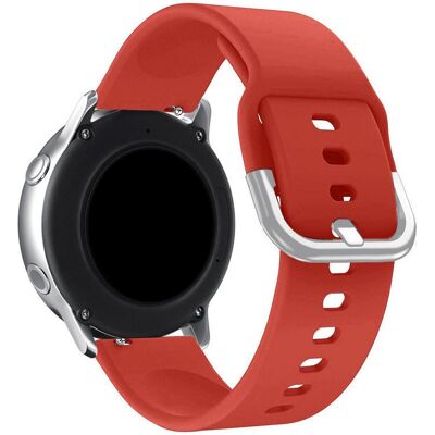 iLike Strap TYS smart watch band universal 22mm (22 mm, Silikon), Uhrenarmband, Rot iLike Strap TYS smart watch band universal 22mm (22 mm, Silikon), Uhrenarmband, Rot