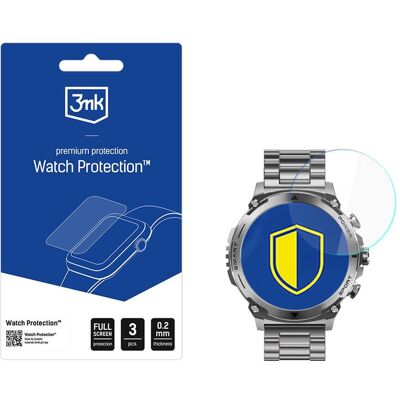 3MK Smartwatch screen protector Watch Protection FlexibleGlass for Garett Atom, Smartwatch Schutzfolie, Transparent 3MK Smartwatch screen protector Watch Protection FlexibleGlass for Garett Atom, Smartwatch Schutzfolie, Transparent