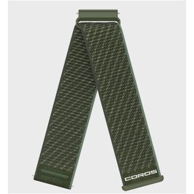 Coros Watch Band Apex 4 (Nylon), Uhrenarmband, Grün Coros Watch Band Apex 4 (Nylon), Uhrenarmband, Grün