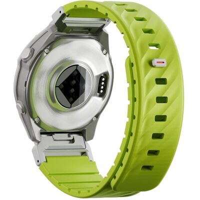 Uniq Fluo Strap for Garmin 26mm Lime (26 mm, Plastic, Silicon, Stainless Steel), Uhrenarmband, Grün Uniq Fluo Strap for Garmin 26mm Lime (26 mm, Plastic, Silicon, Stainless Steel), Uhrenarmband, Grün