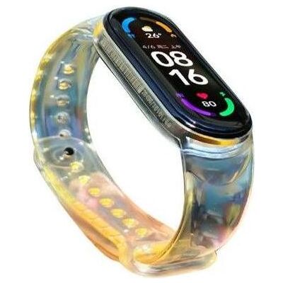 iLike Silicone band strap for Xiaomi Mi Band 6 / 5 (Silicone), Uhrenarmband, Gelb iLike Silicone band strap for Xiaomi Mi Band 6 / 5 (Silicone), Uhrenarmband, Gelb