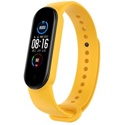 Cover-Discount Xiaomi Mi Band - Sportarmband aus Silikon gelb (TPU), Uhrenarmband, Gelb Cover-Discount Xiaomi Mi Band - Sportarmband aus Silikon gelb (TPU), Uhrenarmband, Gelb