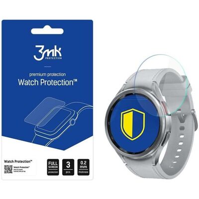 3MK FlexibleGlass Watch Sam Watch 6 Classic 47mm Szkło Hybrydowe, Smartwatch Schutzfolie, Transparent 3MK FlexibleGlass Watch Sam Watch 6 Classic 47mm Szkło Hybrydowe, Smartwatch Schutzfolie, Transparent