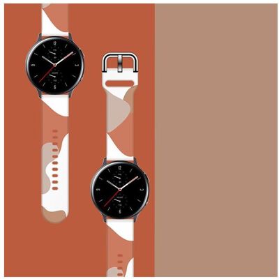 Hurtel Samsung Galaxy Watch 42mm Silikon Camo-Armband Hurtel Samsung Galaxy Watch 42mm Silikon Camo-Armband