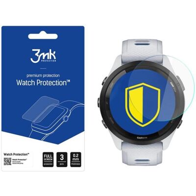 3MK Folia ARC Garmin Forerunner 265 Fullscreen Folia, Smartwatch Schutzfolie, Transparent 3MK Folia ARC Garmin Forerunner 265 Fullscreen Folia, Smartwatch Schutzfolie, Transparent