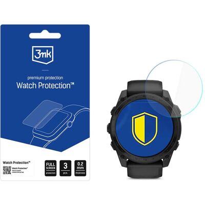 3MK Watch Protection FlexibleGlass Hybrid Glass for Garmin Tactix 8 51mm (Amoled, Solar), Smartwatch Schutzfolie, Transparent 3MK Watch Protection FlexibleGlass Hybrid Glass for Garmin Tactix 8 51mm (Amoled, Solar), Smartwatch Schutzfolie, Transparent