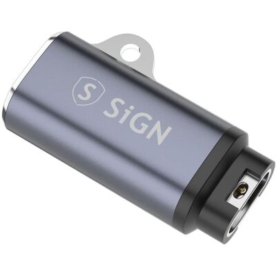 SiGN USB-C Ladekabeladapter für Garmin Smartwatch, Smartwatch Zubehör, Schwarz SiGN USB-C Ladekabeladapter für Garmin Smartwatch, Smartwatch Zubehör, Schwarz