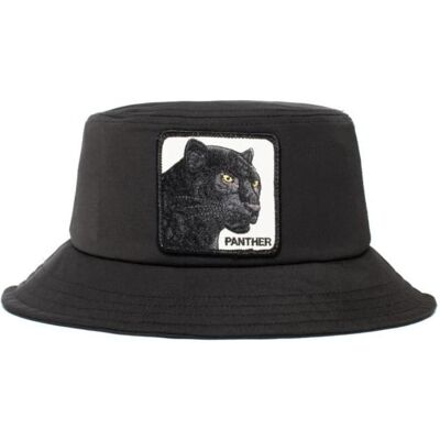 Goorin Bros, Unisex, Cap, . Bucket Hat Bucktown Panther - 105-0128-BLK, Schwarz Goorin Bros, Unisex, Cap, . Bucket Hat Bucktown Panther - 105-0128-BLK, Schwarz