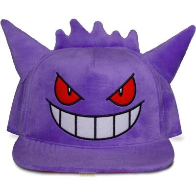 Difuzed, Unisex, Cap, Pokémon - Gengar Novelty Cap, Violett, Mehrfarbig, (One Size) Difuzed, Unisex, Cap, Pokémon - Gengar Novelty Cap, Violett, Mehrfarbig, (One Size)