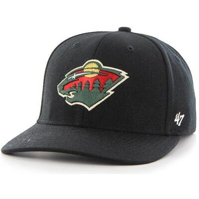 '47, Cap, NHL Minnesota Wild Contender SCHWARZ S/M, Schwarz '47, Cap, NHL Minnesota Wild Contender SCHWARZ S/M, Schwarz