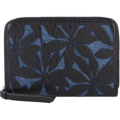 Desigual, Damen, Portemonnaie, Basic 2 Geldbörse 14 cm, Blau Desigual, Damen, Portemonnaie, Basic 2 Geldbörse 14 cm, Blau