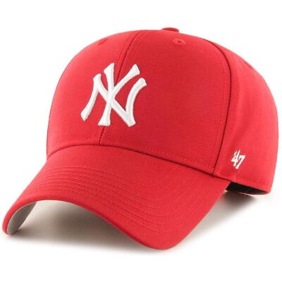 47 Brand, Herren, Cap, HLB New York Yankees Kids Cap B-RAC17CTP-RD Rot Einheitsgrösse, Rot, (One Size) 47 Brand, Herren, Cap, HLB New York Yankees Kids Cap B-RAC17CTP-RD Rot Einheitsgrösse, Rot, (One Size)
