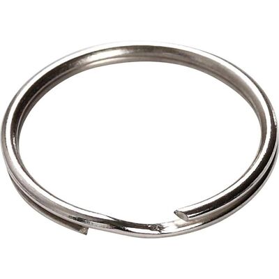 Creativ Company, Schlüsselanhänger, Schlüsselringe 20mm, Set mit 8 Stück, aus Metall Creativ Company, Schlüsselanhänger, Schlüsselringe 20mm, Set mit 8 Stück, aus Metall